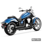 ECHAPPEMENT VANCE & HINES - TWIN SLASH STAGGERED - YAMAHA XV 950 & 1300 STRYKER 11UP - NOIR - 48501