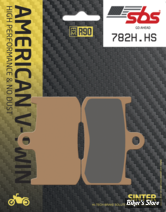 - PLAQUETTES DE FREIN AVANT - OEM 2204196 - SBS - SINTERED  - 782H.HS