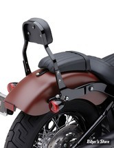 KIT SISSY BAR DETACHABLE - SOFTAIL FLDE / FLSL / FXBB 18UP - COBRA - NOIR - HAUTEUR : 11" - PROFILE : CARRE - 	602-2026B