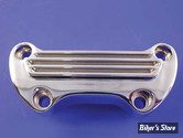 POTENCE DE RISERS - V-TWIN - AVEC JUPE/SKIRT - FINNED - CHROME