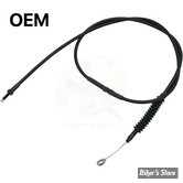 CABLE D'EMBRAYAGE POUR BIGTWIN 87/06 - LONGUEUR : 162.56 CM - OEM 38604-90 / 38666-00 - BLACK OUT - MOTION PRO - 06-2329