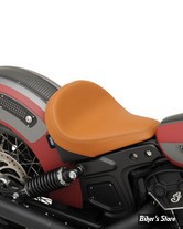 SELLE SOLO - INDIAN SCOUT / SCOUT SIXTY - DRAG SPECIALTIES - BOBBER-STYLE SOLO FRONT - LISSE - MARRON