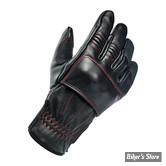 GANTS - BILTWELL - BELDEN CE APPR - COULEUR : NOIR/REDLINE - TAILLE S