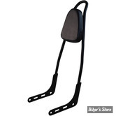 KIT SISSY BAR - SOFTAIL FLDE / FLHCS / FLHC / FLSL / FXBB 18UP - MOTHERWELL PRODUCT - ONE PIECE - HAUTEUR : 25" - NOIR MAT - MWL156T18-MB