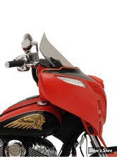 PARE BRISE - INDIAN CHIEFTAIN / ROADMASTER - KLOCK WERKS - FLARE WINDSHIELD - TALL - HAUTEUR : 14" - CLAIR - KW05-01-0497-C