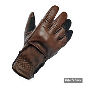 GANTS - BILTWELL - BELDEN CE APPR - COULEUR : CHOCOLAT/NOIR - TAILLE S