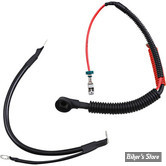 KIT CABLES DE BATTERIE - TOURING 09/13 - OEM 70267-09 / 90377-09 -  DRAG SPECIALTIES - E25-0091B-D7