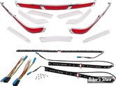 MOULURES DE TOP CASE LED - SHOW CHROME / BIG BIKE PARTS - HONDA GOLDWING 1800 - LED TRUNK MOLDING LIGHT - CHROME - 52-701A
