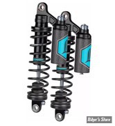 AMORTISSEURS - 14" / 35.60CM - LEGEND AIR - Legend REVO ARC Piggyback Coil Suspension - SPORTSTER 04/22 - STANDARD DUTY - NOIR - 1310-1896