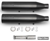  SILENCIEUX BLACK DUCK - SPORTSTER 14/22 - RAIDRUNNER - FINITION : NOIR MAT