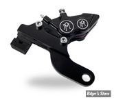 ETRIER PERFORMANCE MACHINE / 137 X 4B - KIT - SPORTSTER 00/03 / 11.5 - NOIR CONTRAST CUT