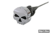 DOC A / PIÈCE N°103 - BOUCHON D'HUILE - OEM  62700226 - SOFTAIL MILWAUKEE EIGHT 2018UP - SKULL - CHROME