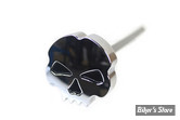 DOC A / PIÈCE N°103 -  BOUCHON D'HUILE - OEM 62700136 - TOURING MILWAUKEE EIGHT 2017UP - SKULL - CHROME