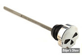 BOUCHON DE RÉSERVOIR D'HUILE - TOURING 99/06 - OEM 62849-99 - SKULL - CHROME
