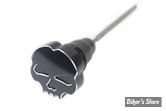 BOUCHON DE RÉSERVOIR D'HUILE - TOURING 07/16 -  OEM 62849-07A - SKULL DESIGN - NOIR