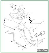  ECLATE A - PIECE n° 00 - ECLATE DES PIECES DE RESERVOIR D'HUILE - SPORTSTER 2004/2013