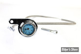 - KIT MANO DE PRESSION D HUILE -  60 PSI - TWINCAM - V-TWIN - Oil Pressure Gauge Kit - CHROME