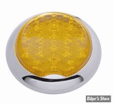 PO- FEUX ARRIERE PRO ONE - Round Dual Function LED Tail Light - CABOCHON : ORANGE