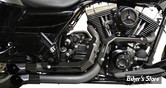 ECHAPPEMENT LA CHOPPERS FUSION EXHAUST SYSTEM - COLLECTEUR NOIR / PARES CHALEUR NOIR / EMBOUTS NOIR