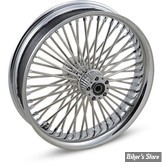 - 16 X 3.50 - ROUE ARRIÈRE 50 RAYONS - FAT DADDY - SOFTAIL 08UP - Right Wright Wheels Fat Daddy -  MOYEU : CHROME / JANTE : CHROME / RAYONS : POLIS