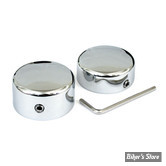 ECLATE O - PIÈCE N° 17 - Caches ecrous de bras oscillant Softail 84/99 - chrome  ----NEUF - NI REPRIS - NI ÉCHANGÉ----