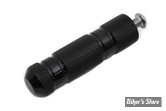 EMBOUT DE SELECTEUR V-TWIN - KNURLED - GROOVED FOUR - NOIR