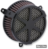 FILTRE A AIR - COBRA - MILWAUKEE EIGHT - NAKED - SPOKE - NOIR - 606-0101-04B-SB