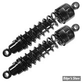 AMORTISSEURS - 11" / 27.94CM - PROGRESSIVE SUSPENSION - SERIE 412 - STANDARD - SPORTSTER 73/03 ET FXR 82/94 - NOIR