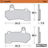  - PLAQUETTES - 41854-08 / 42897-06 / 42850-06 - MOTO MASTER - ROADPRO BRAKE PADS - METAL FRITTE - 412201