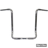 GUIDON APEHANGER - GUIDON LA CHOPPERS - TOURING APE HANGER - 1" 1/4 - HAUTEUR : 18" - CHROME