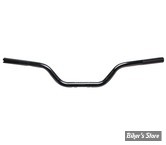 GUIDON - ODI - V-TWIN MOTO - TIRAGE ELECTRONIQUE - DIAMETRE : 1" - ANODISÉ NOIR - H691CHB