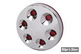 ECLATE I - PIECE N° 25 - COUVERCLE D EMBRAYAGE - BIG TWIN 70/99 -  V-TWIN - 3D - CHROME