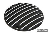 ECLATE I - PIECE N° 25 - COUVERCLE D EMBRAYAGE - BIG TWIN 70/99 -  V-TWIN - FINNED - NOIR / ALU
