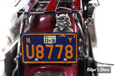 Emblême d'Entourage de plaque d'immatriculation - Devil License Plate Topper