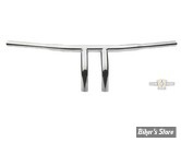 - 32MM - 1 1/4" - Guidon Santee T-Bar 1 1/4 - Hauteur : 8" - CHROME