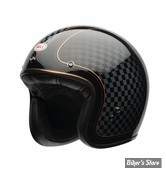 - CASQUE JET - BELL - Custom 500 - RSD CHECK IT - COULEUR : NOIR / OR BRILLANT