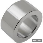 ENTRETOISE D'AXE DE ROUE - DIAMETRE INTERNE : 1" - LONGUEUR : 22,23  MM / 0.875" - CHROME