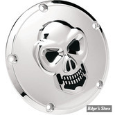 ECLATE I - PIECE N° 25 - COUVERCLE D EMBRAYAGE - OEM 25414-99 - SOFTAIL M8 2018 / TWINCAM 99/17 / TOURING 99/15 - SKULL - MCS - CHROME