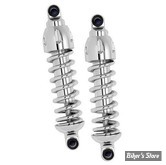 AMORTISSEURS - 11" / 27.94CM - PROGRESSIVE SUSPENSION - SERIE 430 - STANDARD - SPORTSTER 04UP - CHROME - 430-4062C