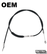 CABLE D'EMBRAYAGE POUR BIGTWIN 06UP 6 SPEEDS - LONGUEUR : 154.00 CM - OEM 38785-08 / A - DRAG SPECIALTIES - FINITION : NOIR