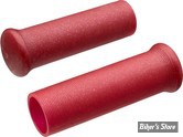 POIGNEES CAOUTCHOUC - ∅ 1" / 25,40MM - THREE MILES - METALFLAKE - ROUGE