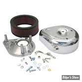 FILTRE A AIR - S&S - TEARDROP - SHOVELHEAD 66/84 / SPORTSTER 57/85 - AVEC CARBURATEUR S&S E OU G - CHROME - 17-0400