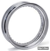 VOILE DE JANTE - 17" X 4.50 - 40 RAYONS - DROP CENTER - OEM 40843-06 - CHROME
