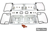 ECLATE D - PIECE N° 17A - KIT COUVRES CULBUTEURS - BIGTWIN 92/99 - OEM 17528-92 / 17529-92 - Wyatt Gatling Top Rocker Box Cover and D-Ring Set - CHROME