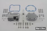 DOC A / PIÈCE N° 43 / 57 - KIT CARTER ET COUVERCLE DE BOITE - BIGTWIN 87/99 - OEM 34468-86A - CHROME