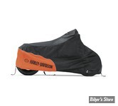 HOUSSE MOTO D'INTERIEUR HD - HOUSSE DE MOTO INTÉRIEUR - PETITE TAILLE - OEM 93100043 - ORANGE / NOIR