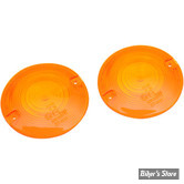 ECLATE K - PIECE N° 34A - CABOCHON DE CLIGNO ORIGINE HD - 68440-86 / 68505-90 - ORANGE - DRAG SPECIALTIES - LA PAIRE