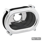 - FILTRE A AIR - ARLEN NESS - METHOD OVAL AIR CLEANER - TOURING 02/07 / SOFTAIL 00/15 / DYNA 99/17 / TWINCAM CARBU CV 99/06 - FINITION : CHROME - 600-257