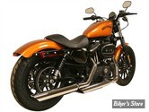 SILENCIEUX RUSH - SPORTSTER 2014 - SLASH DOWN - DIAMÈTRE DE LA CHICANE : 1.75" - CHROME