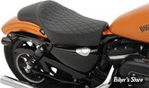 - SELLE DRAG SPECIALTIES - SOLO - PREDATOR EXTENDED REACH / ETENDUE - SPORTSTER 04UP - SINGLE DIAMOND - 0804-0611
